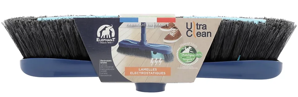 Balai ultra clean lamelles électrostatiques Eléphant L.31 cm