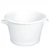 Baquet rond fond renforcé 75 L - blanc