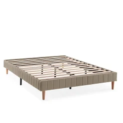 Base rembourrée Eris 140x190 cm Beige