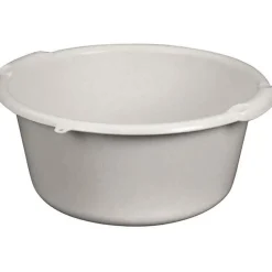 Bassine ronde 14 L - D: 41 cm - H 17.5 cm - gris moucheté