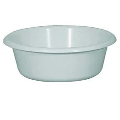 Bassine ronde blanche 11L Ø38 x H. 16 cm