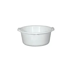 Bassine ronde 20l d43 blanc alimentaire
