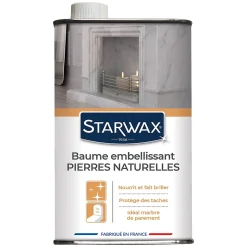 Baume embellissant marbre et pierres naturelles Starwax 500ml