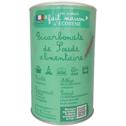 Bicarbonate de soude alimentaire fait maison ECOGENE 1,5KG