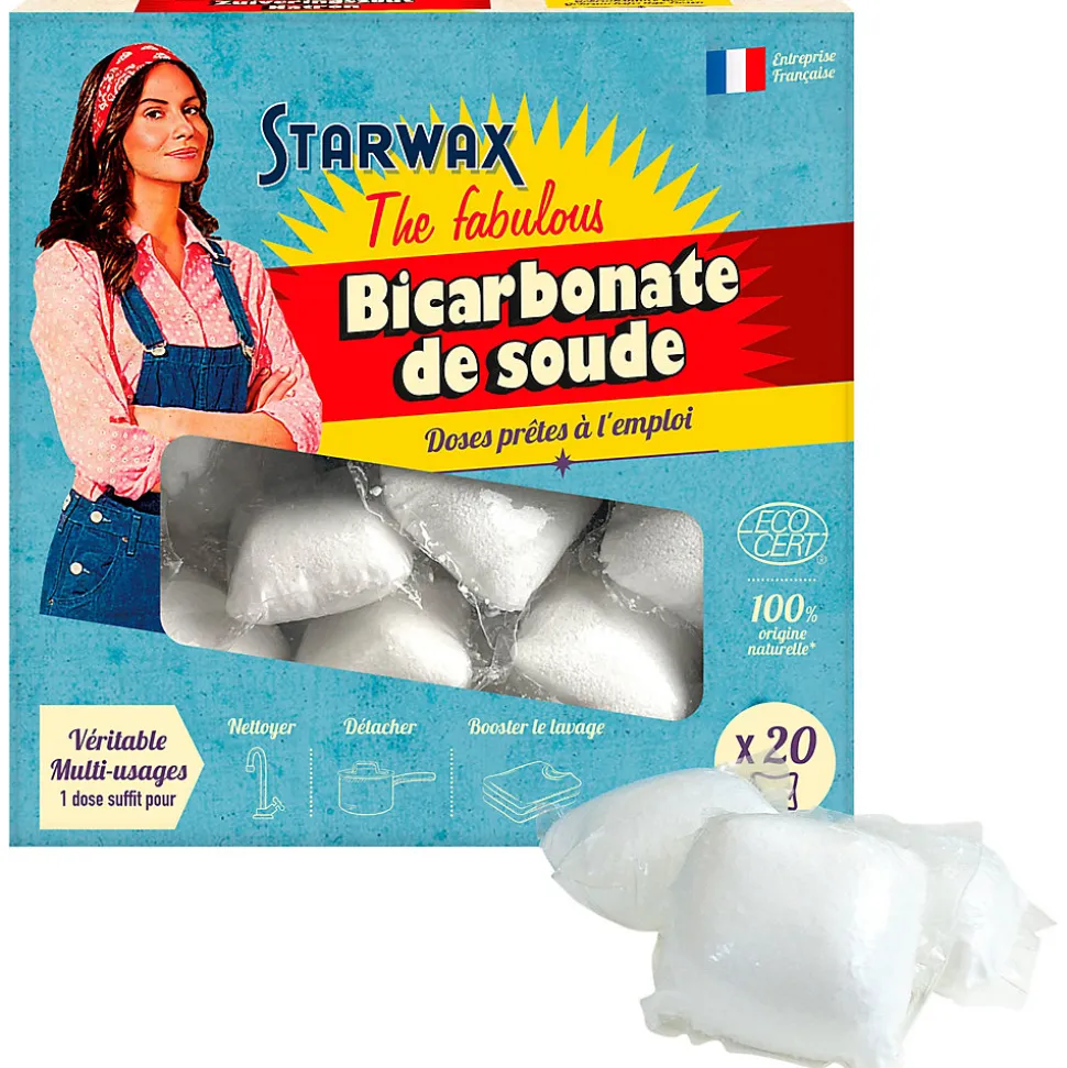Bicarbonate de soude doses 20 x 20g Starwax Fabulous