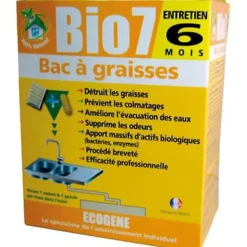 bio7 entretien 6 mois bacs à graisses 480 g