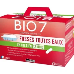 bio7 entretien 12 mois fosses toutes eaux 1920 g