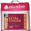 BLANREVE Couette extra chaude en microfibre - 240 x 260 cm - Blanc