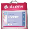 BLANREVE Couette légere en microfibre - 200 x 200 cm - Blanc