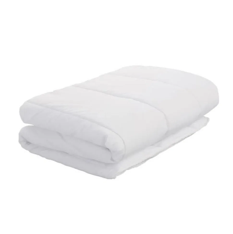 BLANREVE Couette légere en microfibre - 200 x 200 cm - Blanc