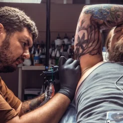 Boite de 100 gants en nitrile jetables - non poudrés - Taille S - Noir - Vivezen