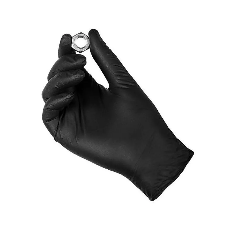 Boite De 100 Gants Nitrile Noirs Neotools
