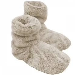 Boots, bottes, chaussons chauffants micro ondes déhoussables - Du 36 au 43 - Gris clair - Vivezen