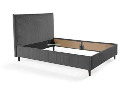 Botticelli - cadre de lit - 160x200 - en velours côtelé - Best Mobilier