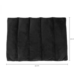 Bouillotte, coussin chauffant 45 x 30 cm pour le dos ou autres parties du corps - Bleu - Vivezen