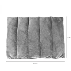 Bouillotte, coussin chauffant 45 x 30 cm pour le dos ou autres parties du corps - Bleu - Vivezen