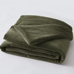 Bout de lit 90 x 200 cm "César" Velours de Coton - César Thym