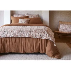 Bout de lit "Capucine" 90 x 200 cm "Gaze de Coton" - Capucine Pampa - 90 x 200 cm