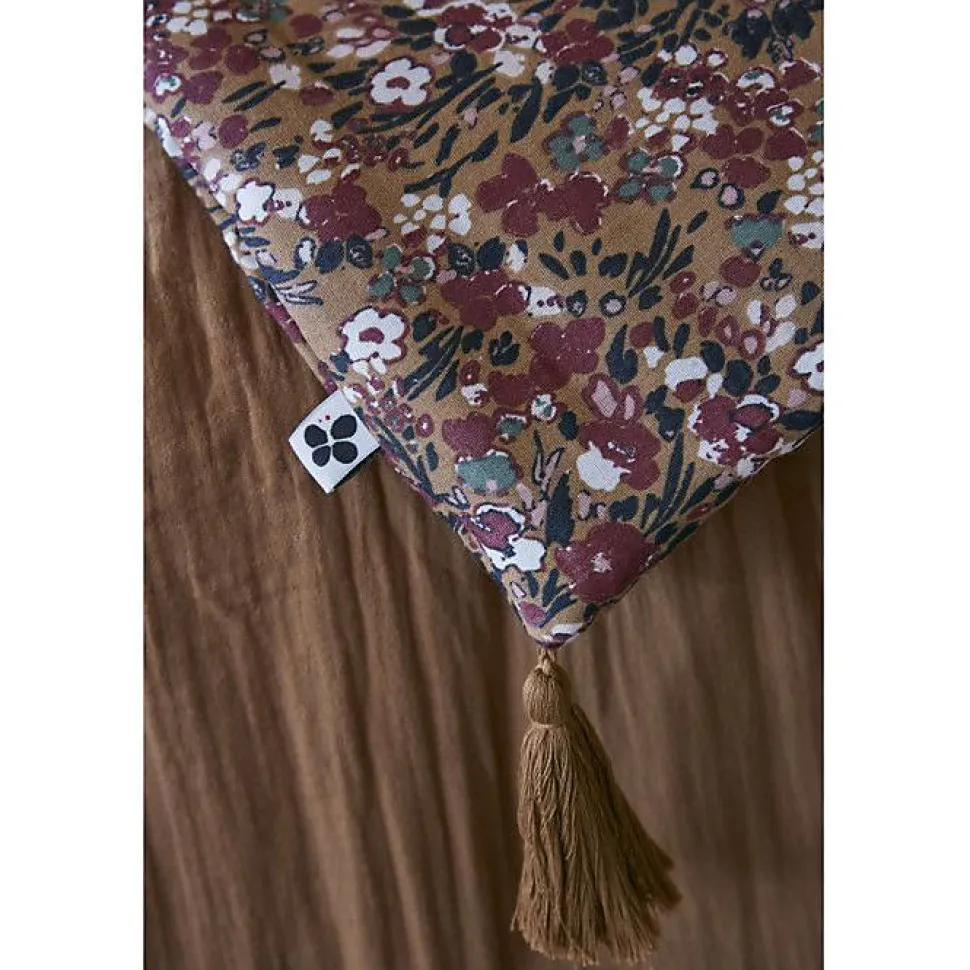 Bout de lit "Capucine" 90 x 200 cm "Gaze de Coton" - Capucine Camel - 90 x 200 cm