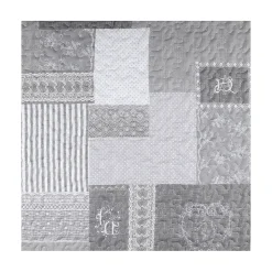 Boutis 220x240 avec 2 taies et sac Arkansas gris