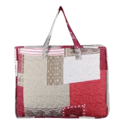 Boutis 220x240 avec 2 taies et sac Arkansas rouge