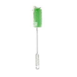 Brosse à bouteille goupillon poils rigide blanc l.5 cm
