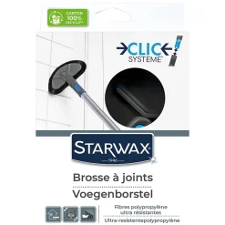 Brosse à joints de carrelage mural ou de sol, Starwax