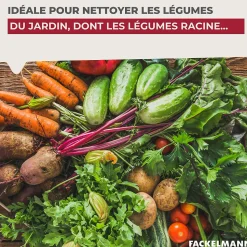 Brosse à légumes en bois Fackelmann Wood Edition