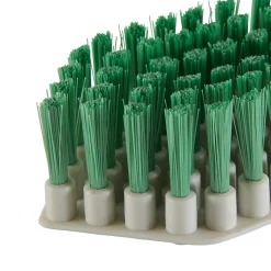 Brosse à récurer flexible poils rigide GoodHome blanc l.7cm