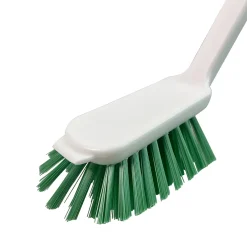 Brosse à vaisselle poils rigides blanc l.6cm