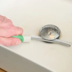 Brosse joints carrelage poils rigide GoodHome blanc l.2.5 cm