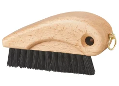 Brosse époussette en soie naturelle manche en bois Gerlon