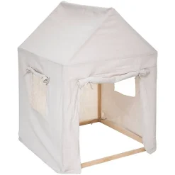Cabane enfant - structure pin - toile coton H116 cm - Atmosphera