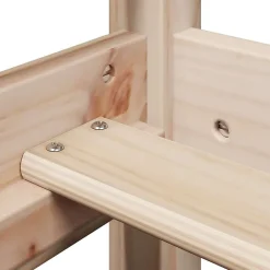 Cadre de lit sans matelas 90x190 cm bois de pin massif
