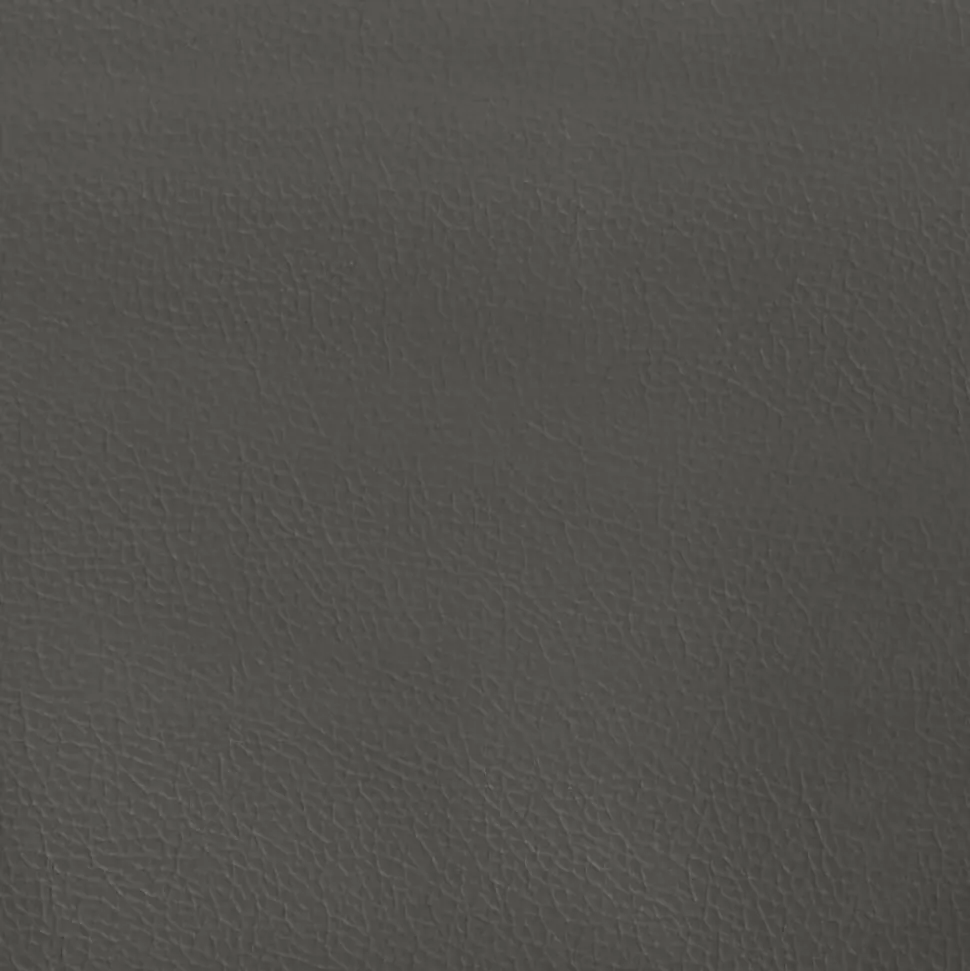 Cadre de lit sans matelas gris 140x190 cm similicuir