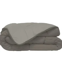 CALGARY Couette chaude Microfibre 400g/m² Taupe & Lin 140x200cm