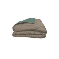 CALGARY Couette chaude Microfibre 400g/m² Galet & Lac 240x260cm