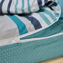 Caradou Parure de lit Enfant 90x190cm Avec Couette Imprimé Ritmo