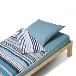 Caradou Parure de lit Enfant 90x190cm Avec Couette Imprimé Ritmo