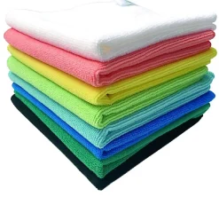 Carré Micro Avenir Recyclée 250G 38X38 cm - Lot de 5 - Guialto - Rose - l38- L0.1- P0.1- h0.3