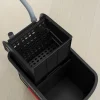Chariot de nettoyage lavage seau de ménage 20 L avec essoreur et séparateur eau sale propre noir