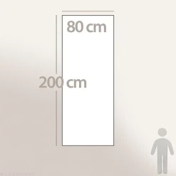 Chemin de lit coton lavé 80x200 cm LILI DÉCO vert kaki