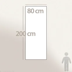 Chemin de lit coton lavé 80x200 cm HONO DÉCO noir caviar