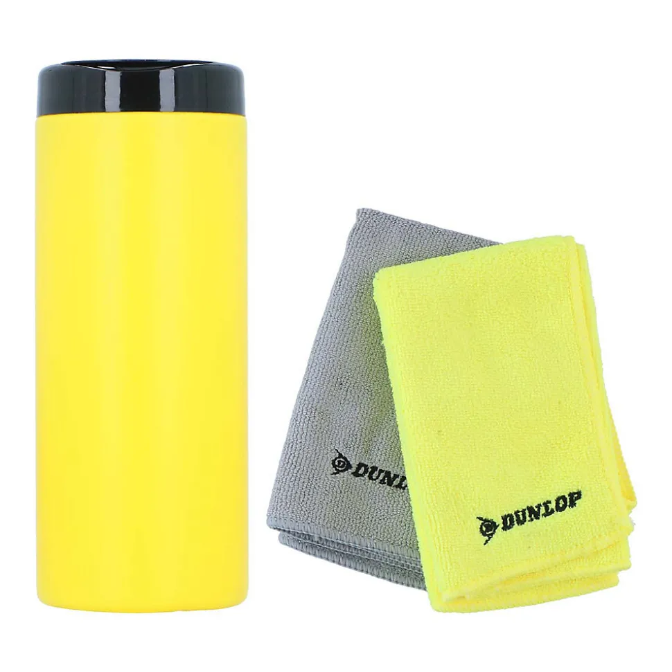 Chiffon Microfibre DUNLOP 35x40cm 300gsm - Nettoyage Humide & Sec, Lavable & Réutilisable, Haute Absorption, Entretien Auto