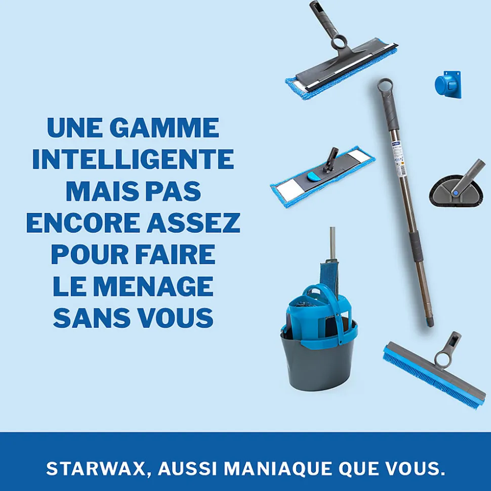 Combiné lave-vitres, housse en microfibre, Starwax