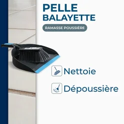 Combiné pelle + balayette bleu Starwax