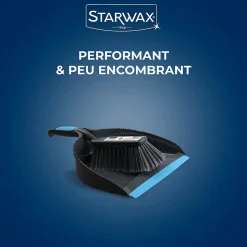 Combiné pelle + balayette bleu Starwax