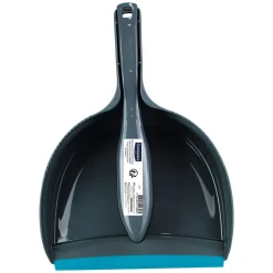 Combiné pelle-balayette caoutchouc Starwax gris et bleu l.22,5 x H.22 x P.9cm