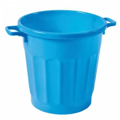 Conteneur alimentaire rond HACCP 50 L - bleu