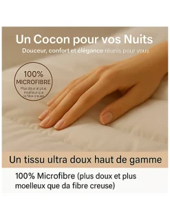 Couette 4 Saisons Très Chaude Moelleuse et Thermorégulatrice 220x240